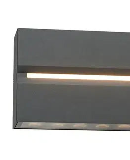 Svietidlá Zam Zam E272 - LED Vonkajšie nástenné svietidlo LED/15W/230V IP54 antracit 