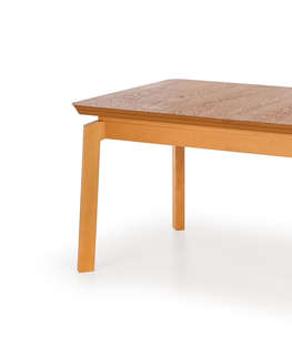 Jedálenské stoly HALMAR Rois rozkladací jedálenský stôl dub medový