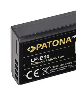 Predlžovacie káble PATONA PATONA - Aku Canon LP-E10 1020mAh Li-Ion Protect 
