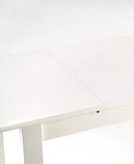Jedálenské stoly HALMAR Gino rozkladací jedálenský stôl biela