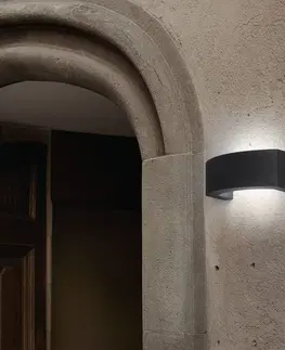 Vonkajšie nástenné svietidlá FARO BARCELONA Vonkajšie nástenné svietidlo Ancora z hliníka