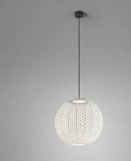 Vonkajšie závesné svietidlá Bover Bover Nans Sphere S/60 LED svietidlo béžová