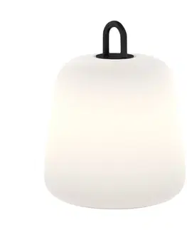 Vonkajšie dekoratívne svietidlá Wever & Ducré Lighting WEVER & DUCRÉ Costa 2.0 LED dekoratívna lampa opál/čierna