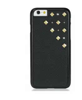Puzdrá na mobilné telefóny Swarovski kryt Metallique pre iPhone 6/6s - Solar Flare IP6-MET-BK-GSG