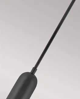 Závesné svietidlá HINKLEY Závesné svietidlo LED Dax Mini, čierne