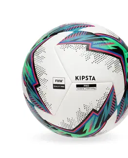 futbal Futbalová lopta Fifa Quality Pro Ball tepelne lepená veľkosť 5 biela