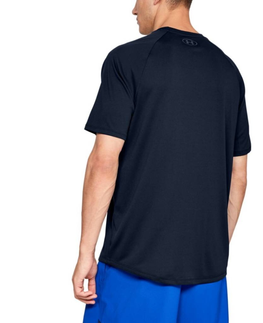 Pánske tričká Pánske tričko Under Armour Tech SS Tee 2.0 Black/Graphite - S