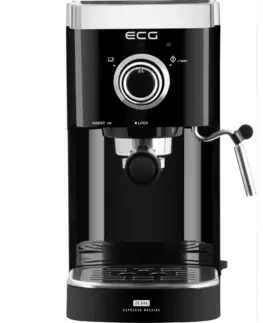Automatické kávovary ECG pákový kávovar ESP 20301 Black