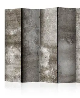 Paravány Paraván Cold Concrete Dekorhome 225x172 cm (5-dielny)