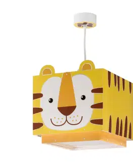 Závesné svietidlá Dalber Detské závesné svietidlo Little Tiger, 1 svetlo