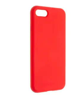 Puzdrá na mobilné telefóny Zadný kryt FIXED Flow pre Apple iPhone 78SE (20202022), červená FIXFL-100-RD