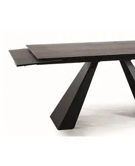 Jedálenské stoly DALI jedálenský stôl 180, hnedá / čierna