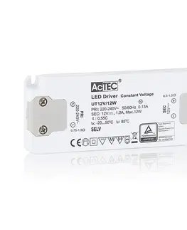 Napájacie zdroje s konštantným napätím AcTEC AcTEC Slim LED budič CV 12 V, 12W