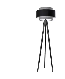 Lampy  Stojacia lampa 1xE27/60W/230V šedá 