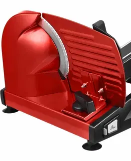 Elektrické kuchynské krájače Kalorik AS1003RD kovový krájač, červená