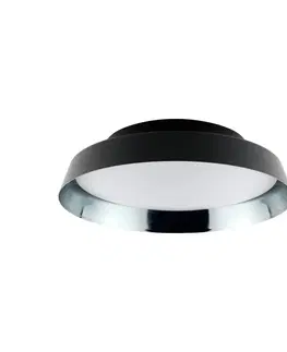 Stropné svietidlá Carpyen Stropné LED svetlo Boop! Ø37cm čierna/modrosivá