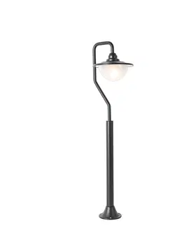Zahradne stlpove lampy Klasické vonkajšie svietidlo čierne 100 cm IP44 - Bruggy