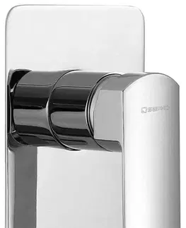 Kúpeľňové batérie SAPHO - MIXONA podomietková sprchová batéria, 1 výstup, chróm MG041