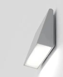 Vonkajšie nástenné svietidlá Artemide Artemide Cuneo vonkajšie nástenné LED svetlo, sivá