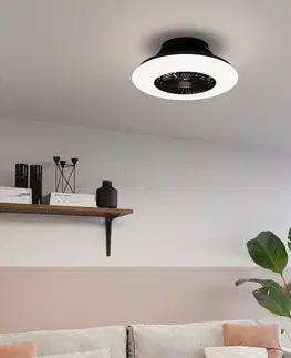 Stropné ventilátory so svetlom Starluna Starluna Fjardo stropný LED ventilátor osvetlením