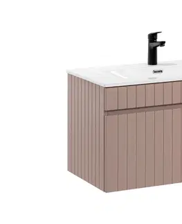 Kúpeľňový nábytok ArtCom Kúpeľňová skrinka s umývadlom ICONIC Rose U80/1 | 80 cm