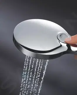 Kúpeľňa GROHE - Rainshower SmartActive Sprchová hlavica 150 9,5 l/min, 3 prúdy, mesačná biela 26554LS0