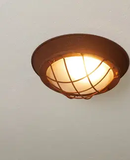 Stropné svietidlá Brilliant Vidiecky-rustikálne stropné svietidlo Typhoon