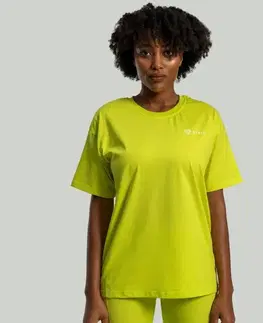Tričká a tielka STRIX Dámske tričko Lunar Oversized Chartreuse  MM