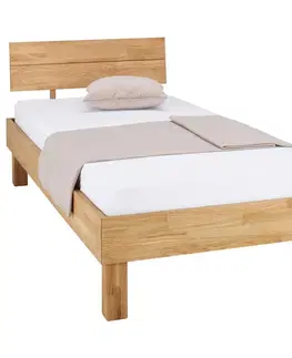 Jednolôžkové postele Posteľ Natura Eiche 90