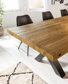 Jedálenské stoly Jedálenský stôl THETIS 80 mm Dekorhome