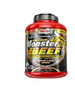 Hovädzie beef proteíny Amix Anabolic Monster Beef 2200 g vanilka limetka