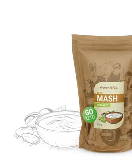 Ketodiéta Protein & Co. Keto mash - proteínová diétna kaša Váha: 600 g, Zvoľ príchuť: Vanilka