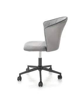 Kancelárske stoličky HALMAR Pasco kancelárska stolička sivá