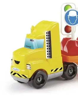 Hračky - dopravné stroje a traktory ECOIFFIER - Abrick Stavebné auto 32 cm s bagrom