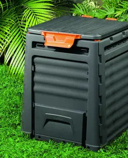 Kompostéry Keter Kompostér Eco čierna, 320 l, 65 x 65 x 75 cm