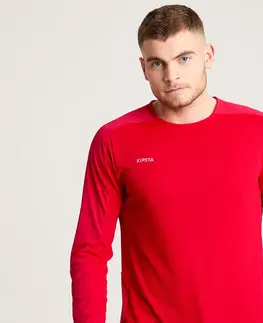 dresy Futbalový dres s dlhým rukávom VIRALTO CLUB červený