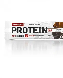 Proteínové tyčinky NUTREND Protein Bar 24 x 55 g čokoláda