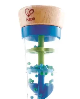 Kreatívne a výtvarné hračky HAPE - Dažďové koráliky - modré