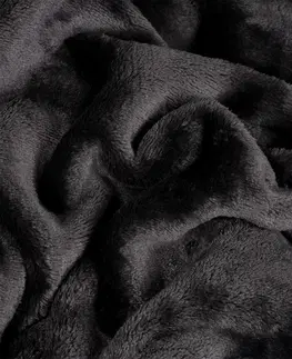 Prikrývky na spanie Matex Deka s rukávmi Kangoo čierna, 150 x 210 cm