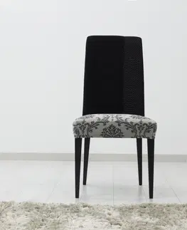 Doplnky do spálne Forbyt Napínací poťah na sedák stoličky Istanbul sivá, 45 x 45 cm, sada 2 ks