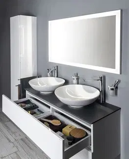 Kúpeľňa SAPHO - ODETTA umývadlová skrinka 118x50x43,5cm, borovica rustik DT120-1616