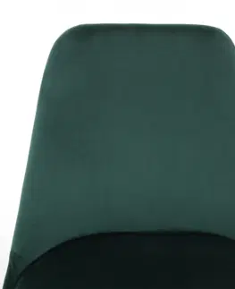 Stoličky Stolička, emerald Velvet látka/buk, LORITA