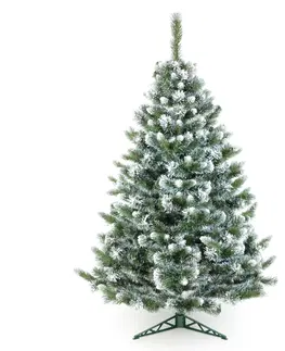 Vianočné stromčeky NABBI Christee 15 vianočný stromček 220 cm zelená / biela