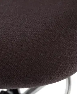 Kancelárske kreslá Vyvýšená pracovná stolička, hnedá/čierna, TAMBER