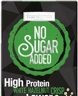 Zdravé potraviny Frakonila Protein Chocolate No Sugar Added 90 g Zvoľ príchuť: White Hazelnut crisps