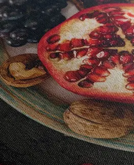 Obrazy jedlá a nápoje Obraz zmes s granátovým jablkom