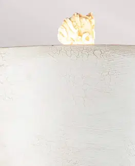 Stolové lampy Elstead Stolová lampa Petra v starožitnej bielej farbe
