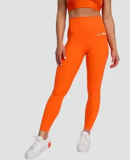 Športové legíny GymBeam Dámske legíny High-waist Limitless Orange  XSXS