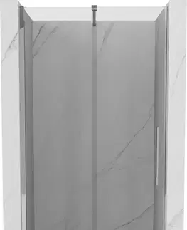 Sprchovacie kúty MEXEN/S - Velár posuvné sprchové dvere 110, transparent, chróm 871-110-000-01-01