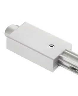 Svietidlá pre 1fázové koľajnicové svetelné systémy Nordlux Koncový napájač pre VN koľajnicu Link, biely